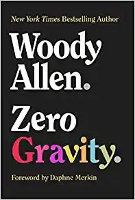 Here's an alt tag for the image: Woody Allen's Zero Gravity book cover.